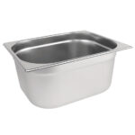 Vogue GN-Behälter Edelstahl 15cm GN1/2 – Bild 3
