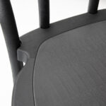 Bolero Soho Bentwood Style Harzstühle Schwarz (4 Stück) – Bild 4