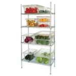 Vogue 4 Reihen Drahtregal Kit 915x460mm – Bild 5