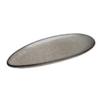 Olympia Mineral blattförmige Teller 25,5 x 12cm (6 Stück)