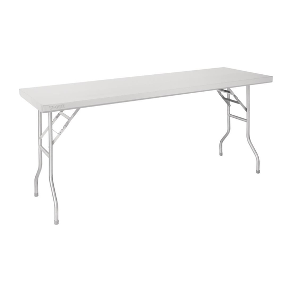 download_i665-ea.jpg Vogue klappbarer Arbeitstisch aus Edelstahl 1830x610x780 – Bild 1