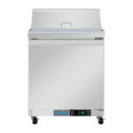 Polar U-Serie Premium Einzeltür Mega Top Prep Thekenkühlschrank 154 Liter