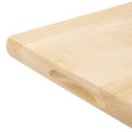 Vogue Schneidebrett Buche Medium 380x305x30mm – Bild 3