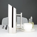 Olympia Edelstahl-Wasserkrug im modernen Design 1,4L – Bild 5