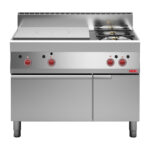 Gastro M Gasherd mit Glühplatte und Ofen 65/110 TPFG