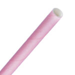 Fiesta Compostable kompostierbare Smoothie Strohhalme rosa (250 Stück) – Bild 3