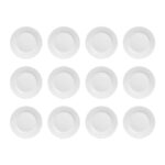 Olympia Athena runde Teller mit breitem Rand 25,4cm (12 Stück) – Bild 7