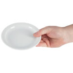Olympia Whiteware Teller mit schmalem Rand 15cm (12 Stück) – Bild 9