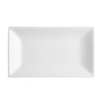 Olympia Whiteware rechteckige Servierteller 25 x 15cm (4 Stück)