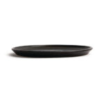 Olympia Canvas runder Teller mit schmalem Rand schwarz 26,5cm (6 Stück) – Bild 5