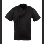 Chef Works Springfield Zipper Mens Chefs Jacket Schwarz S – Bild 9