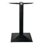 Bolero quadratischer Tischfuß mit Stufen Gusseisen 72cm hoch – Bild 8