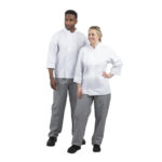 Whites Unisex Kochhose Vegas schwarz-weiß kleinkariert L – Bild 3
