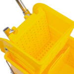 Jantex Moppeimer mit Mopppresse gelb 20L – Bild 4