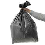 Jantex Mittelschwere Schwarze Müllsäcke 70Ltr (200 Stück) – Bild 3