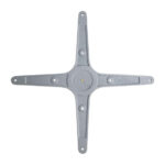 Bolero quadratischer Tischfuß Edelstahl 68cm hoch – Bild 4