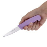 Hygiplas Gemüsemesser 9cm lila – Bild 4