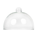 Speiseglocke aus Glas 21cm – Bild 2