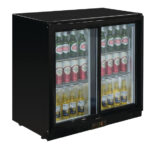 Polar Serie G Barkühlschrank mit 2 Schiebetüren 208L – Bild 2