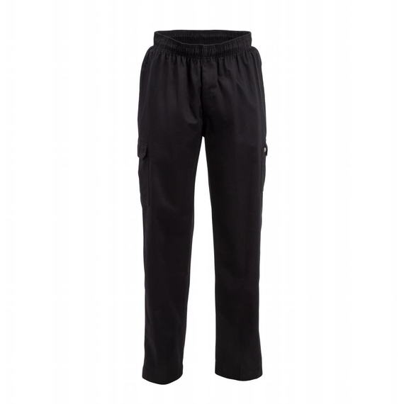 download_j615-4y.jpg Chef Works Unisex Classic Fit Cargo Chefs Hose Schwarz 2XL – Bild 1
