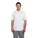 Unisex Poloshirt weiß S – Bild 9