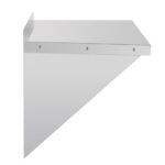 Vogue Mikrowellenregal Edelstahl 56x56cm – Bild 2