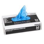 Hygiplas Vinylhandschuhe Blau puderfrei M (100 Stück) – Bild 2