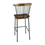 Bolero Scandi Hohe Hocker Schwarz 2er-Pack (2 Stück) – Bild 3