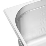 Vogue GN-Behälter Edelstahl 20cm GN1/1 gelocht – Bild 5