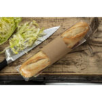 Colpac Recycelbare Baguette-Verpackungen aus Packpapier und Kunststoff (500 Stück) – Bild 6