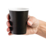 Fiesta Recyclable Coffee To Go Becher 230ml schwarz x1000 (1000 Stück) – Bild 3