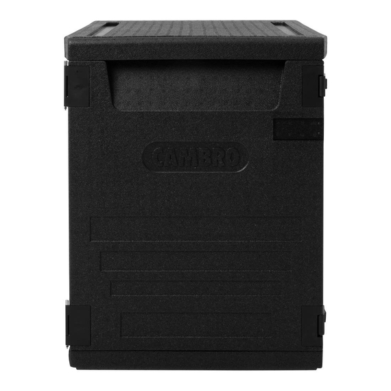 download_jnjs-dw.jpg Cambro isolierter Frontlader Lebensmitteltransportbehälter 126L mit 9 Schienen – Bild 1