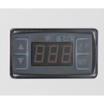 Polar G-Serie Tischkühlvitrine Schwarz Quadratglas 120Ltr – Bild 6
