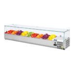Polar Serie G Aufsatzkühlvitrine für 9x GN1/3 – Bild 5