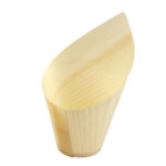 Sier Einwegbecher Holz schräg 22cl. (FSC®) ø70 x h137/70mm (30 Stück) – Bild 2