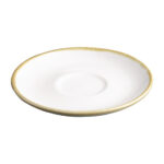 Olympia Kiln Untertassen Kreideweiß 14cm (6 Stück) – Bild 4