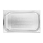 Vogue GN-Behälter Edelstahl 10cm GN1/1 gelocht – Bild 7