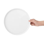 Olympia Whiteware flacher runder Teller 268 mm (4 Stück) – Bild 8