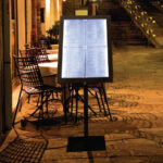 Securit LED-Displaykasten 4 x A4 komplett mit Stange und Sockel – Bild 4