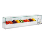 Polar Serie G Aufsatzkühlvitrine für 9x GN1/3 – Bild 4