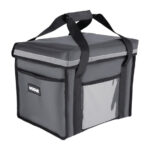 Vogue Isolierte Faltbare Liefer-Tasche Grau 380x305x380mm