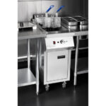 Buffalo Elektrischer Stand-Fritteuse 12kW – Bild 8