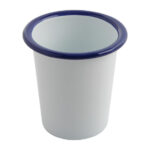 Olympia emaillierte Becher weiß-blau 31cl (6 Stück) – Bild 2