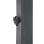 Bolero Venedig Heavy Duty Sonnenschirm Schwarz 3.5m – Bild 6