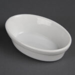 Olympia Whiteware ovale Auflaufformen 14,5cm (6 Stück)