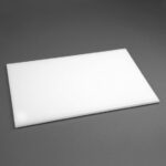 Hygiplas Weißes Schneidebrett, Hohe Dichte, Standard 450x300x12mm – Bild 2