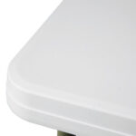 Bolero quadratischer Klapptisch weiß 86 x 86cn – Bild 3
