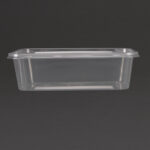 Fiesta recycelbare mikrowellengeeignete Plastikbehälter mit Deckel Mittel 650 ml (250 Stück) – Bild 10