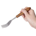 Olympia Steakgabeln mit Holzgriff (12 Stück) – Bild 7