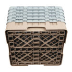 Cambro Gläserspülkorb beige mit 49 Fächern max Glashöhe 25,7cm – Bild 5